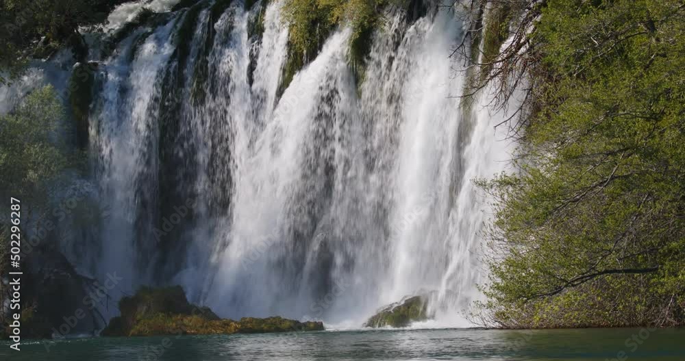 Roski slap in Krka National Park, Croatia Roski slap in Krka National Park, Croatia