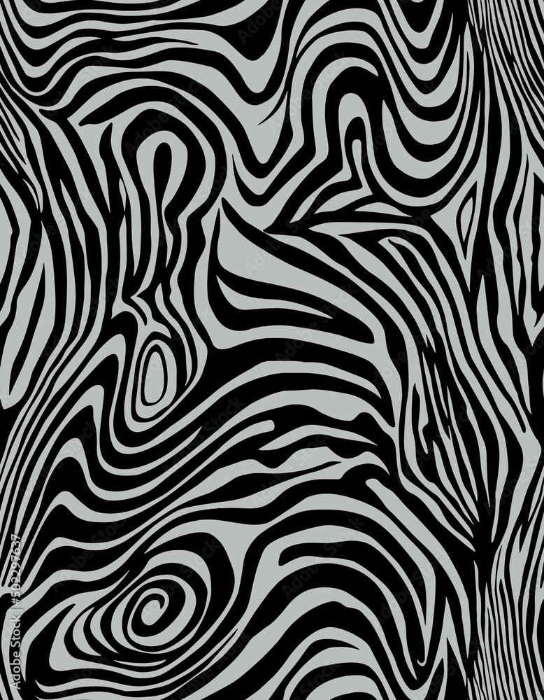 Seamless zebra pattern, animal print.