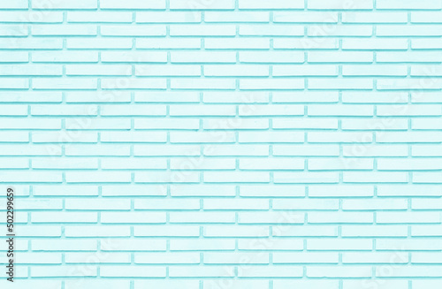 Blue brick wall background. Vintage texture of antique brickwork.