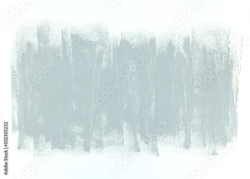grey paint brushstrokes on white wall texture background