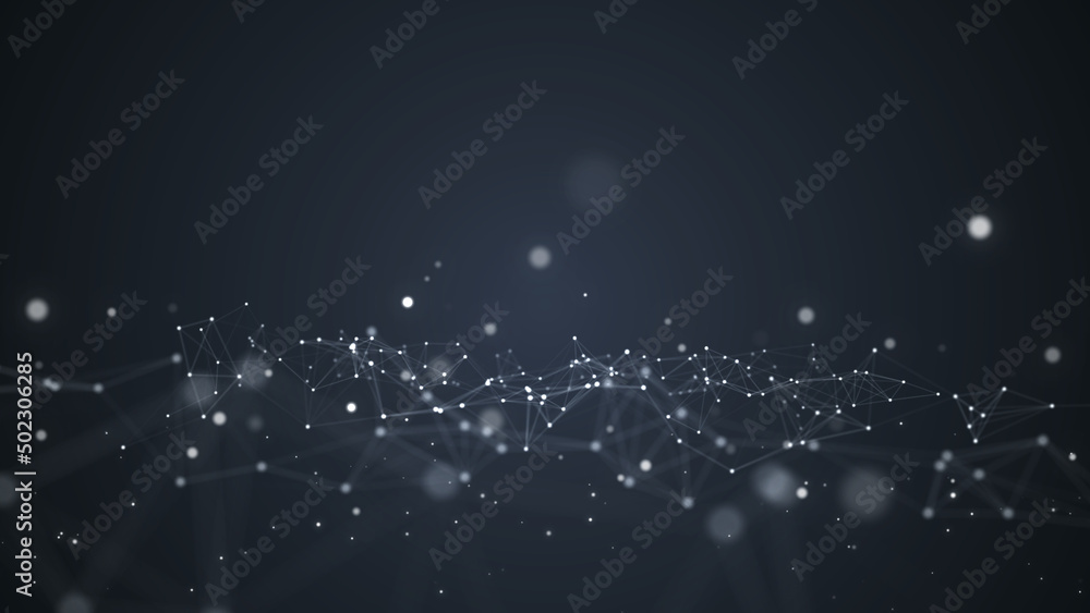 Abstract futuristic - technology with polygonal shapes on dark blue background. Design digital technology concept. 3d illustration. Abstract futuristic - technology with polygonal shapes on dark blue background. Design digital technology concept. 3d illustration.