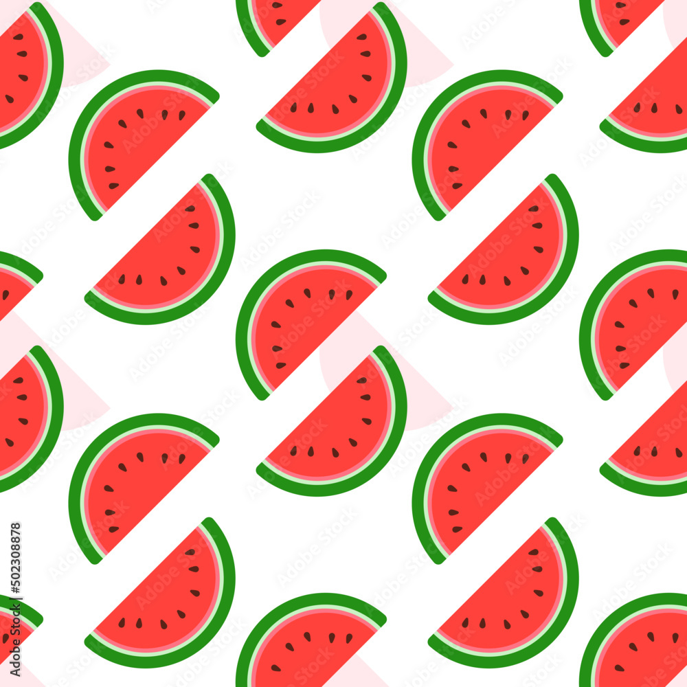 seamless pattern with watermelon seamless pattern with watermelon