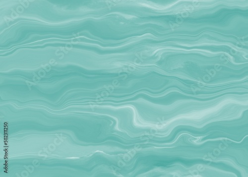 Green abstract water background with liquify effect. © Clip Arts Fusion 