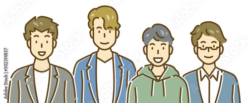 人物イラスト　シリーズ