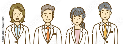 人物イラスト　シリーズ
