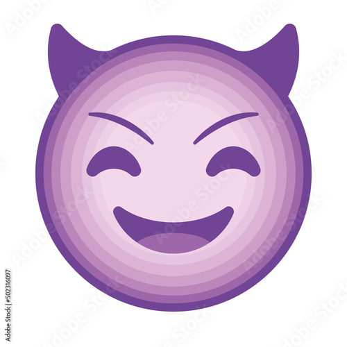 purple devil emoji