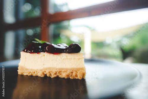blueberry cheese pie sweet ...