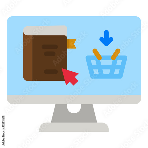 bookstore flat icon