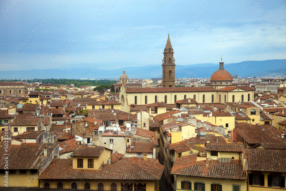 Italia, Toscana, Firenze, Basilica di Santo Spirito.