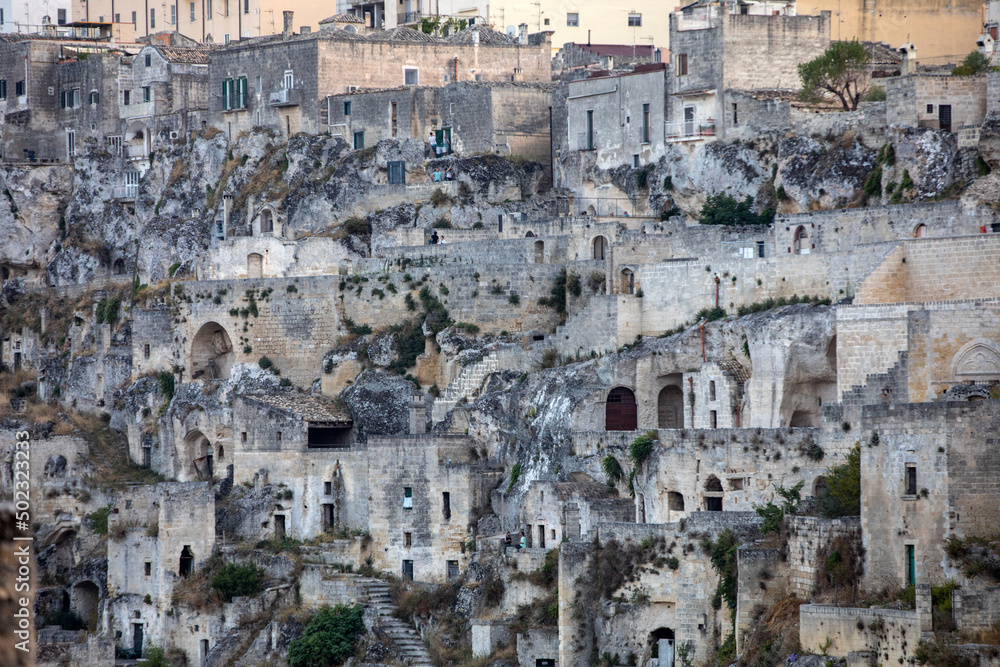 Sasso Caveoso is not a renovated part of Sassi di Matera, the historical district of Matera. Basilicata. Italy Sasso Caveoso is not a renovated part of Sassi di Matera, the historical district of Matera. Basilicata. Italy