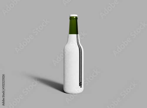 Bottle koozie Mockup photo