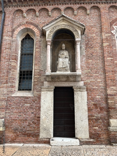 Part of old building in Venice, Italy