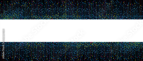 Quantum processing. Deep learning artificial intelligence. Future new technology  for business or science presentation