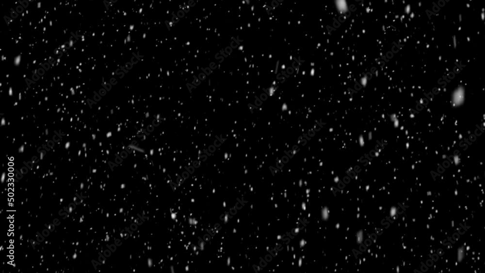 Winter Snow, Falling snow animation loop Slow motion Winter Snow, Falling snow animation loop Slow motion
