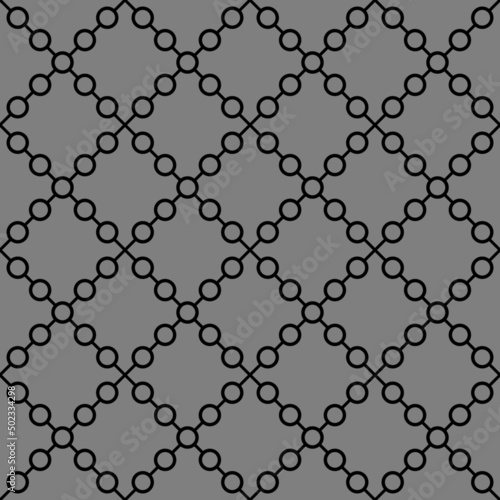 gray monochrome geometric fabric pattern
