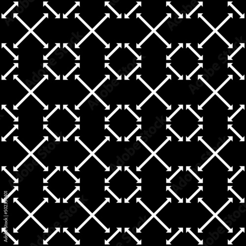 black white asian ethnic geometric