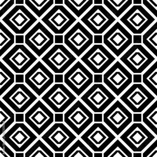 black white ethnic geometric tribal fabric pattern     