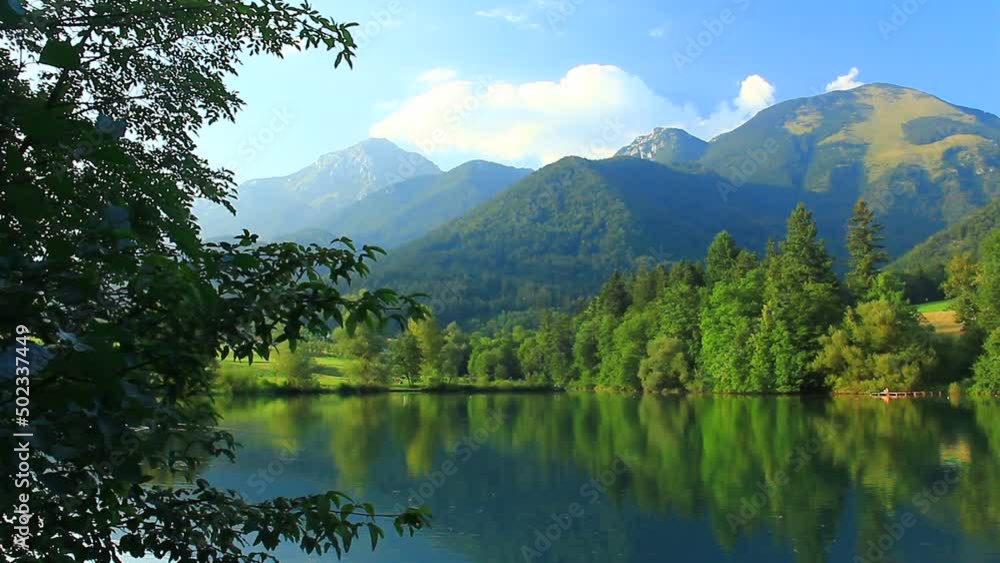 Lake and vivid nature in summer. Ideal place to rest, swim, have hiking. Lake and vivid nature in summer. Ideal place to rest, swim, have hiking.