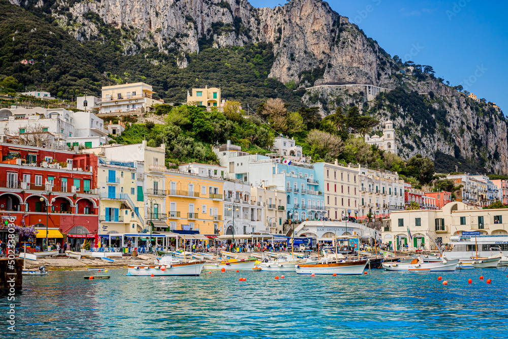 Le port de Capri
