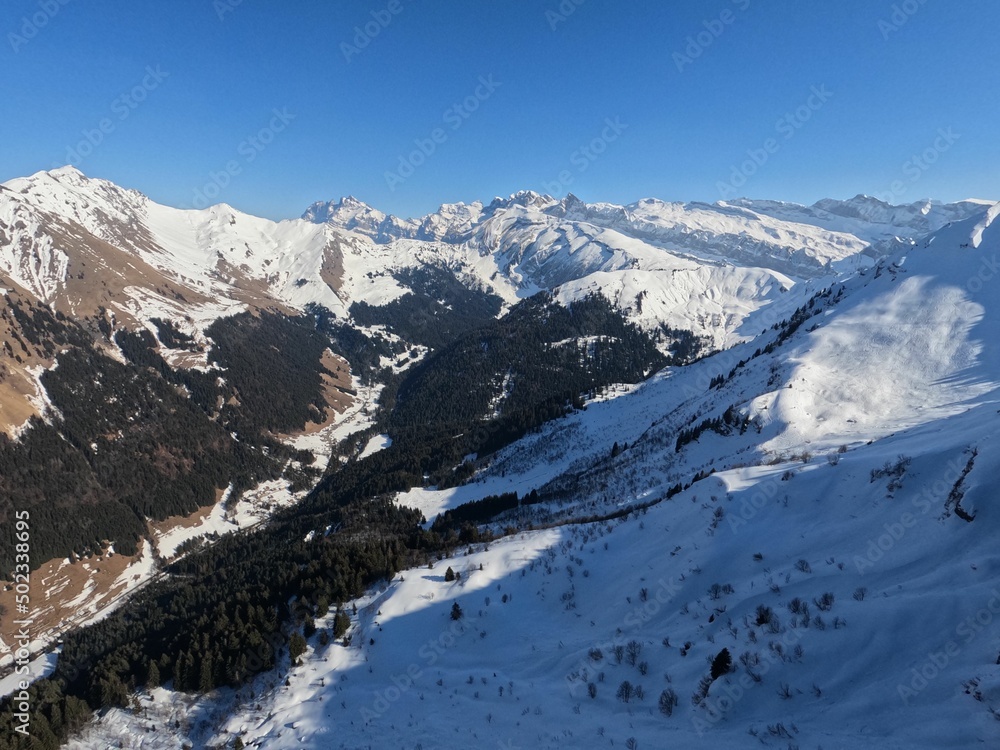 Obraz premium Les Gets Morzine