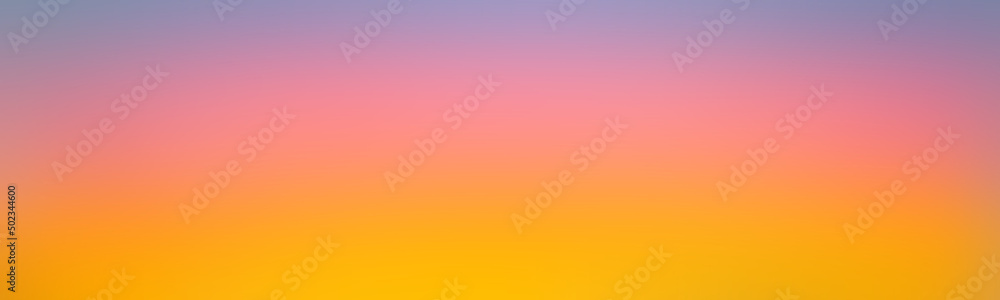 Wide abstract colorful illustration in blur style gradient bright yellow. Abstract background of banner, poster, flyers light brown. - obrazy, fototapety, plakaty 