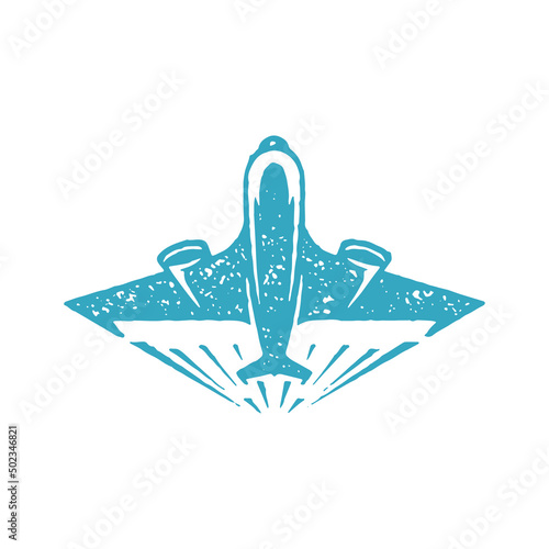 Flying modern aircraft speed passenger or cargo transportation symbol summer travel vacation