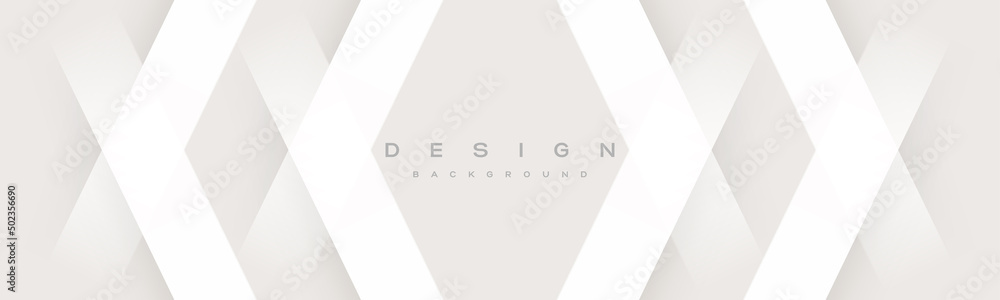 Obraz premium futuristic energy white technology concept on abstract modern background design use for poster web template