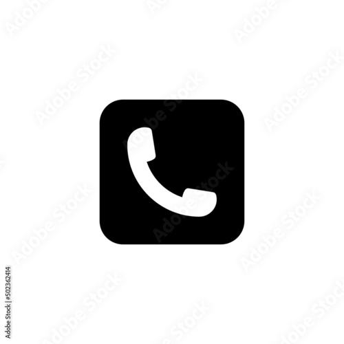 Phone call button icon