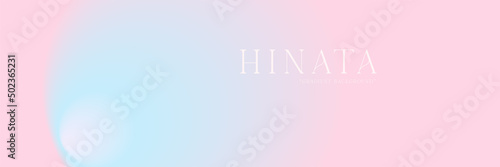 Soft gradient blurred pattern background. Vector wide horizontal abstract modern duotone backdrop template.
