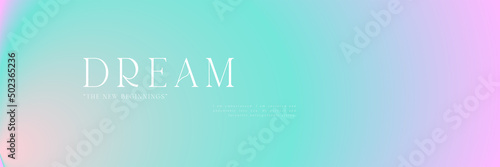 Pale gradient blurred pattern background. Vector wide horizontal abstract shiny duotone backdrop template.
