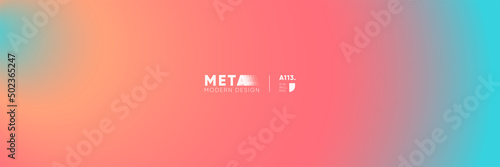 y2k gradient blurred pattern background. Vector wide horizontal abstract mesh duotone backdrop template.
