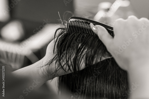 Fotótapéta Artisanat : Métiers de la coiffure