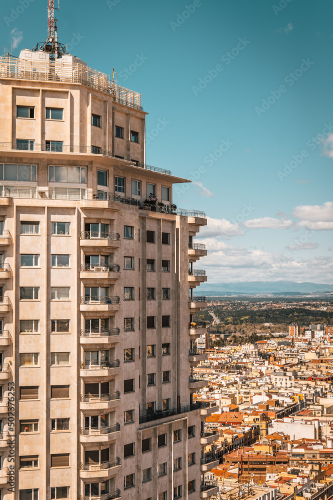 Fototapeta premium La ville de Madrid