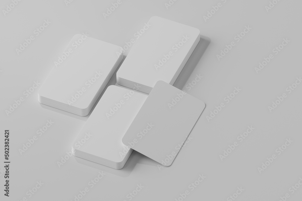 Rounded Corner Vertical Business Card Rounded Corner Vertical Business Card