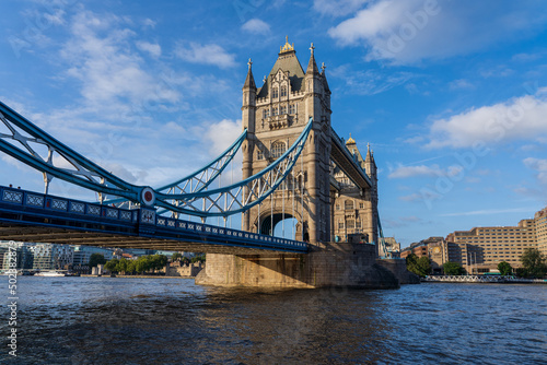 Tower Bridge with a Blue Sky