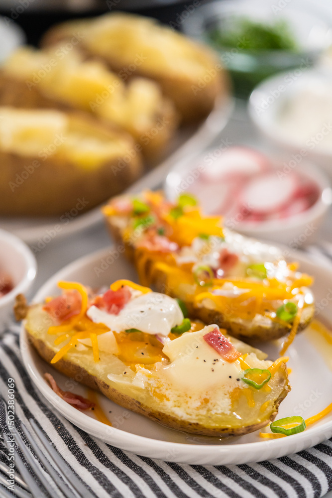 Pressure Cooker Baked Potatoes Pressure Cooker Baked Potatoes