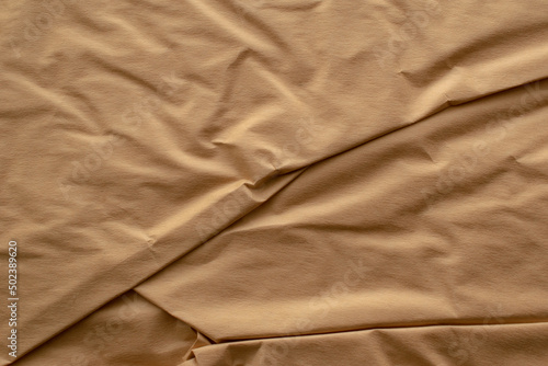 brown crinkled paper, background or texture