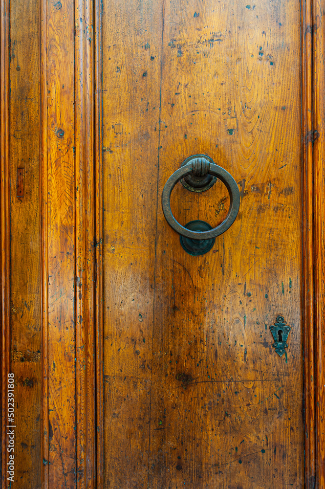 Fototapeta premium Italian wooden door