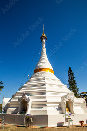 Wat Phrathat Doi Kongmu temple in Mae Hong Son, Thailand