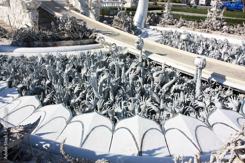 Wat Rong Khun (White Temple) Chiang Rai, Thailand photo