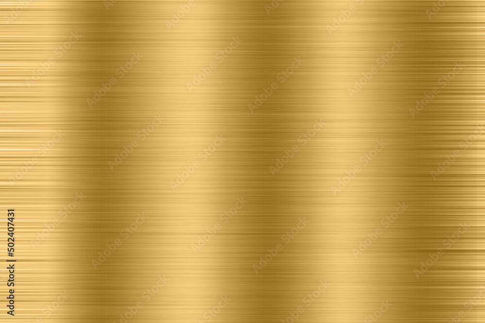 Shiny gold polished metal background texture of brushed stainless steel plate with the reflection of light. Shiny gold polished metal background texture of brushed stainless steel plate with the reflection of light.