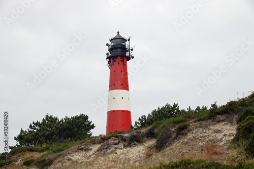 Leuchtturm  H  rnum  Sylt 