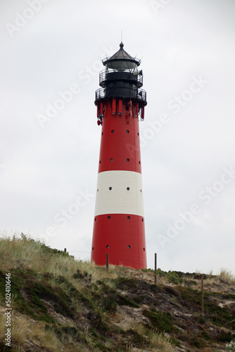 Leuchtturm Hörnum auf Sylt an der Nordsee