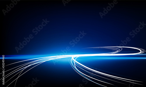Abstract speed Lightning out technology background Hitech communication concept innovation background,  vector design