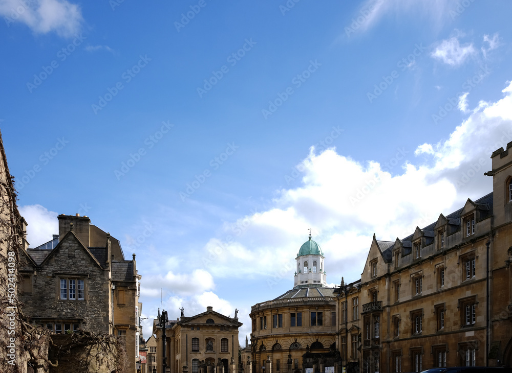 A stunning view of Oxford city