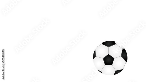 Springender Fußball. Fußball. Sport. Video