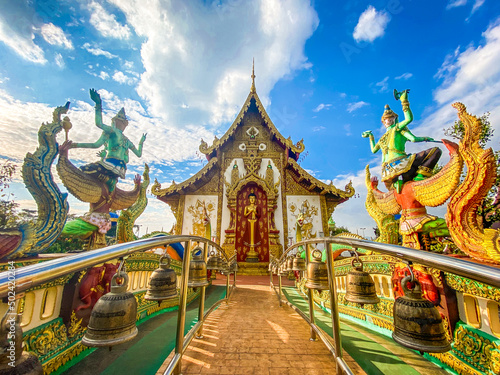 Wat Saeng Kaeo Phothiyan temple in Chiang Rai  Thailand