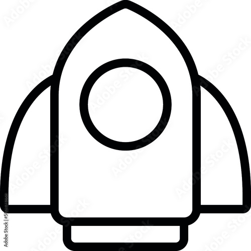 Rocket Ship Icon