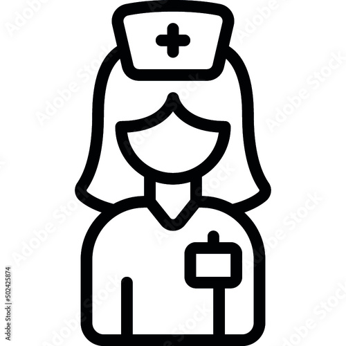 Nurse Woman Icon