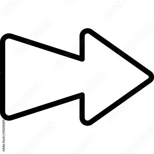 Wide Arrow Icon